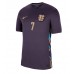 Camisa de time de futebol Inglaterra Bukayo Saka #7 Replicas 2º Equipamento Europeu 2024 Manga Curta
